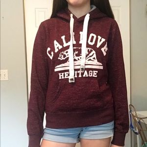 Maroon California Sweatshirt